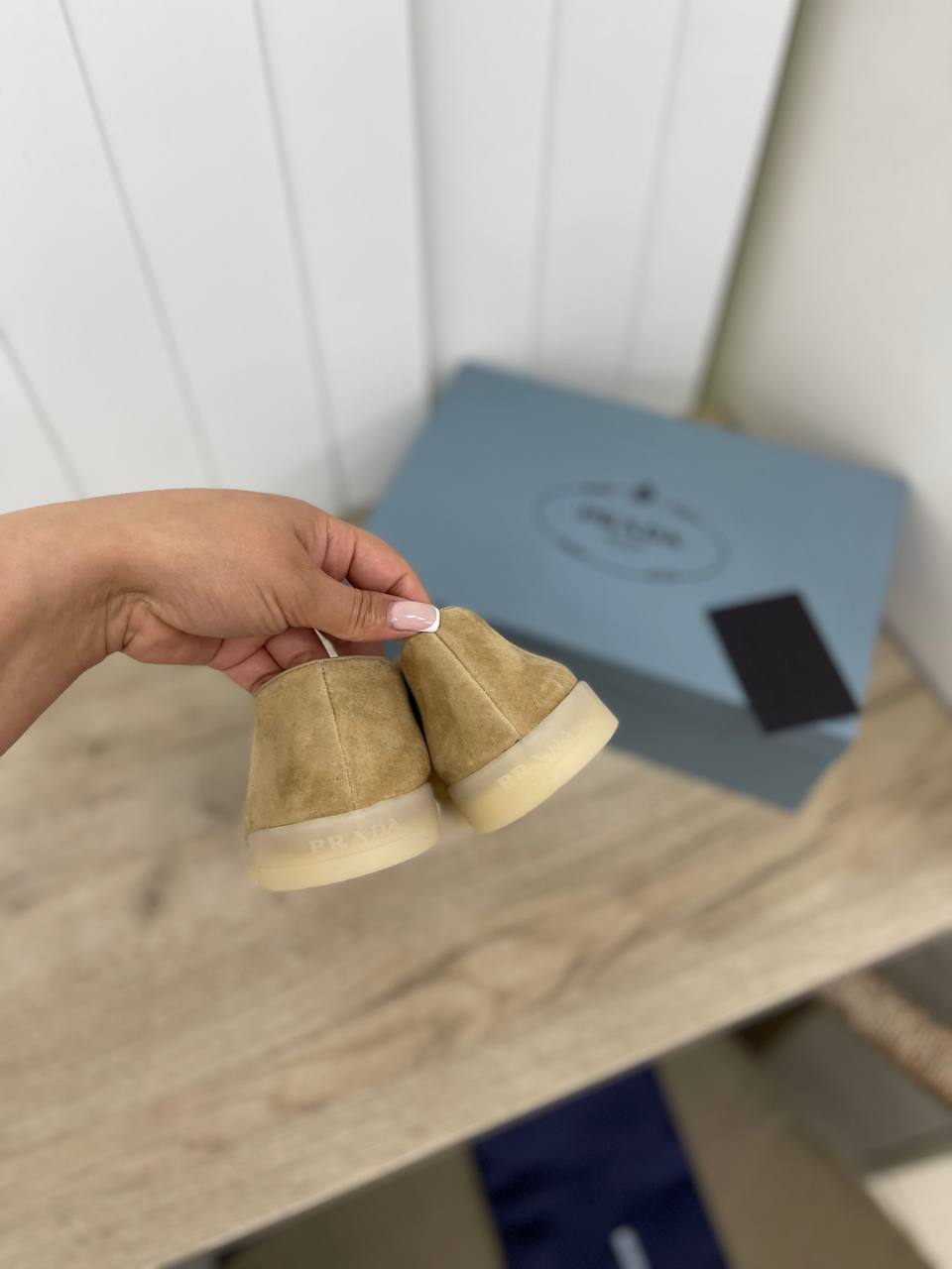 Prada премиальные слипоны BP-37060 Prada премиальные слипоны BP-37060