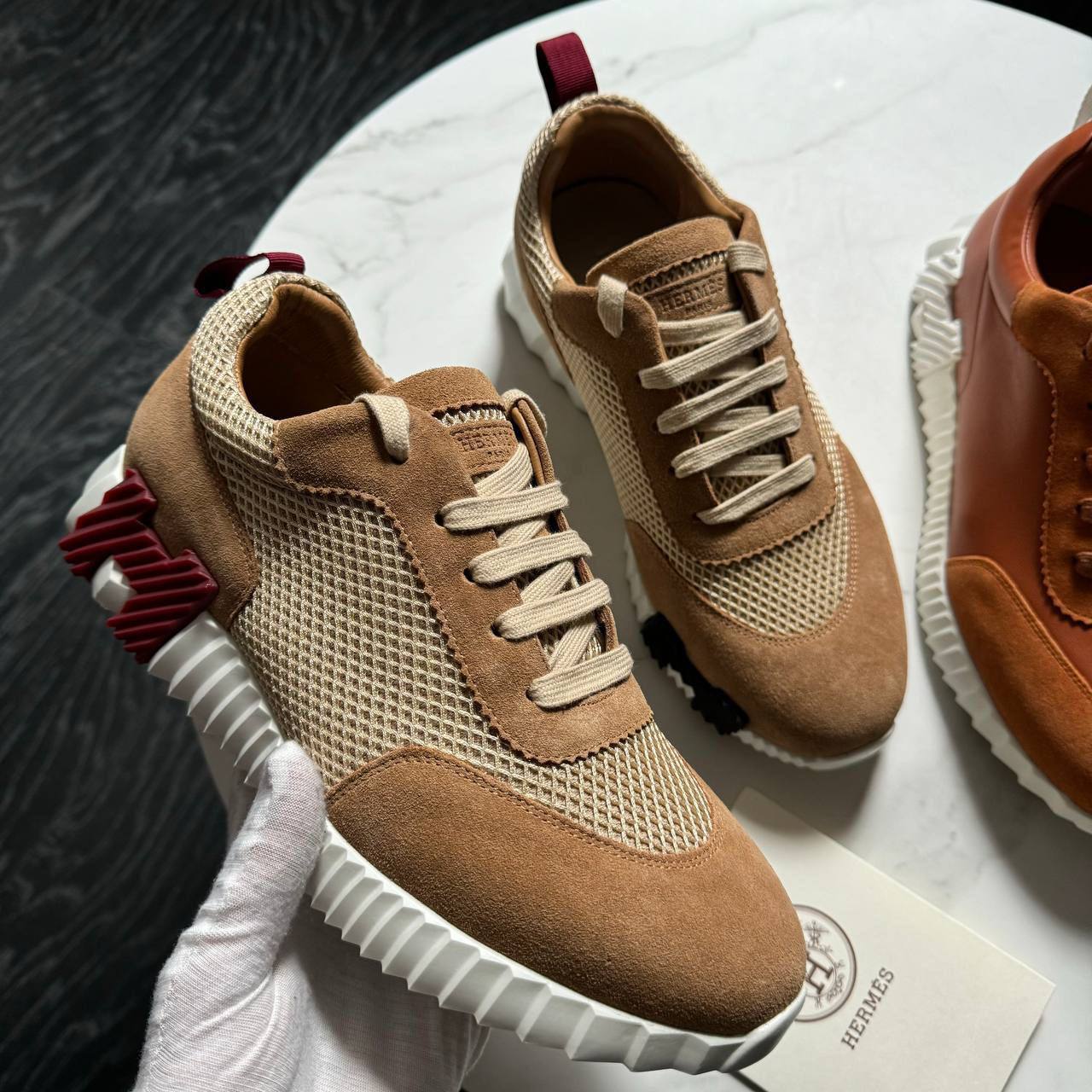 Hermes премиум кроссовки BP-53724 Hermes премиум кроссовки BP-53724