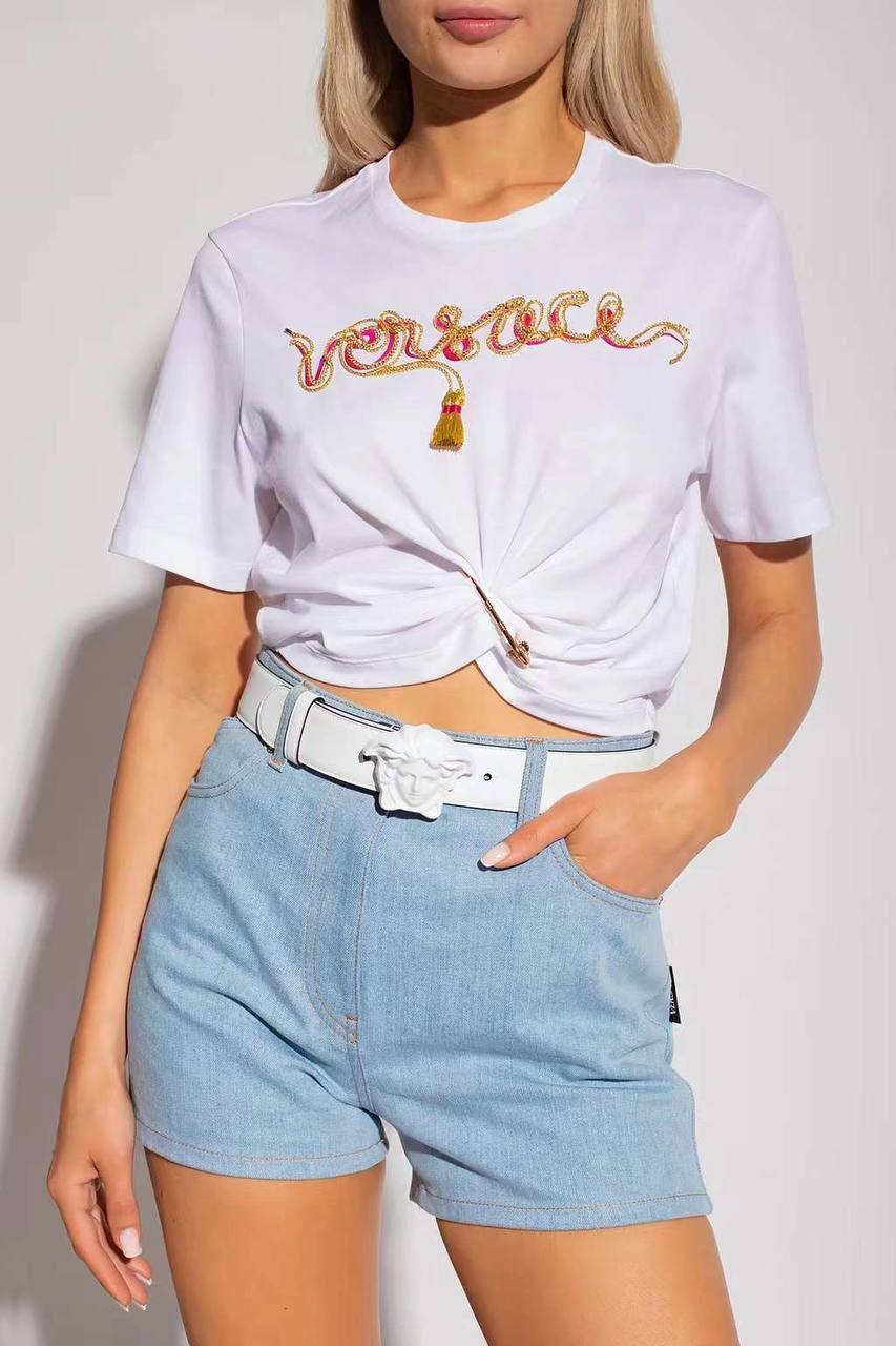Повседневная женская футболка Versace BP-26176 Повседневная женская футболка Versace BP-26176