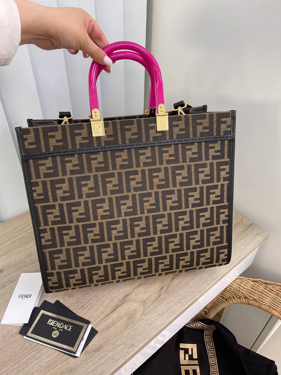 Трендовая женская сумка Fendi BP-14347 Трендовая женская сумка Fendi BP-14347