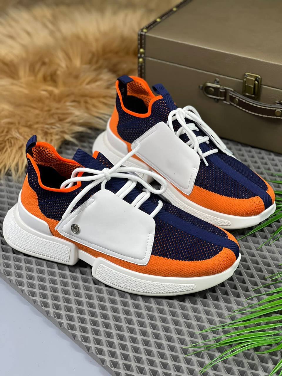 Кроссовки Hermes BP-13254 стильные Кроссовки Hermes BP-13254 стильные