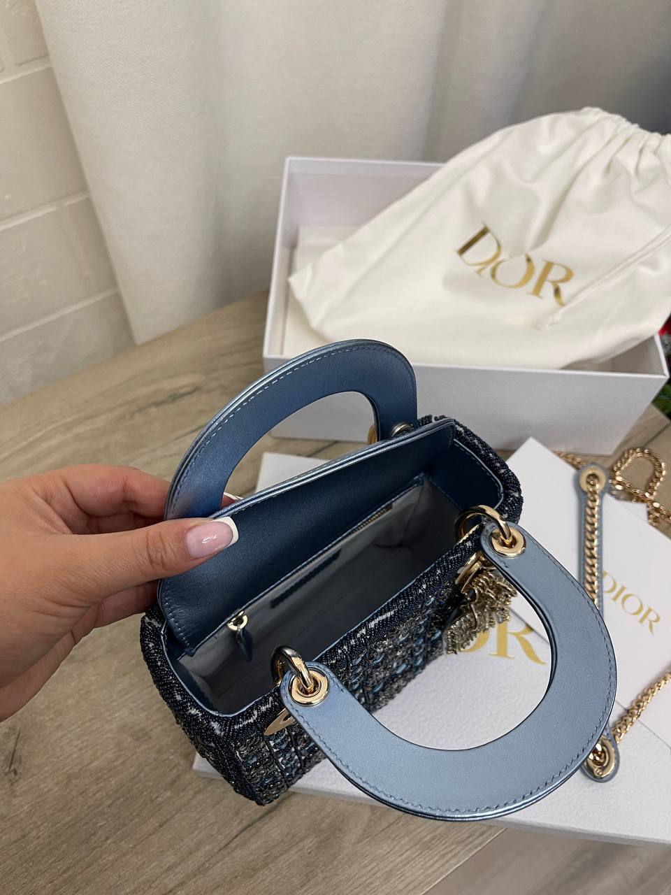 Женская сумка коллекционная Christian Dior BP-44358 Женская сумка коллекционная Christian Dior BP-44358