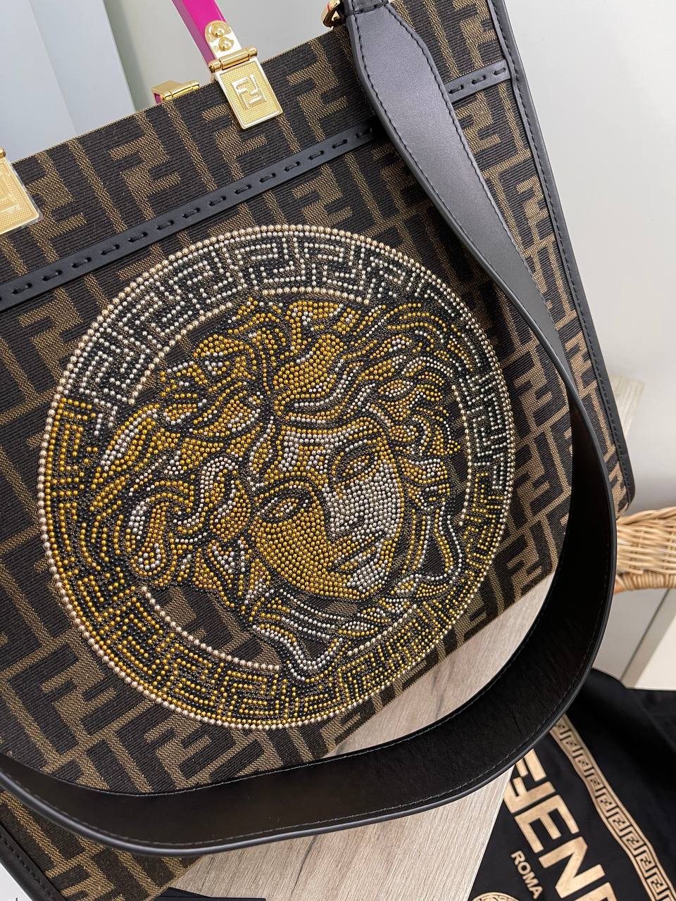 Трендовая женская сумка Fendi BP-14347 Трендовая женская сумка Fendi BP-14347