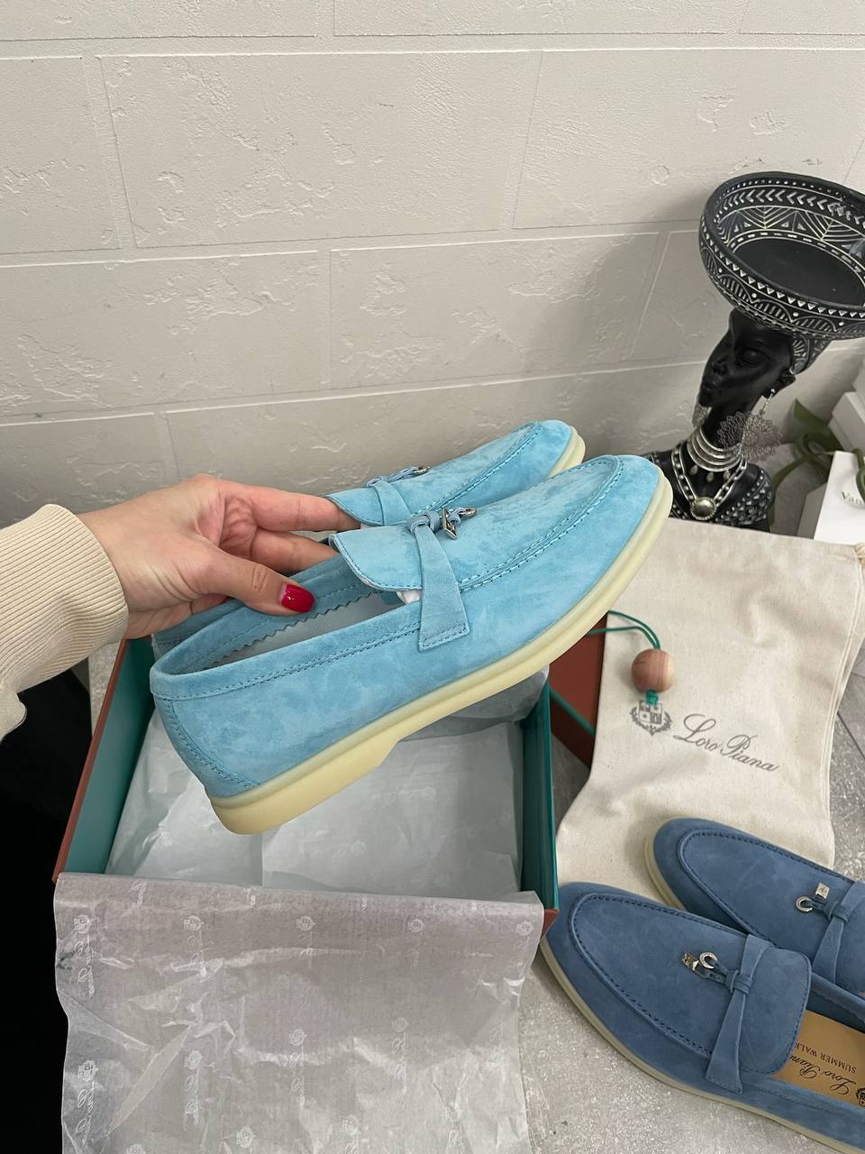 Loro Piana премиальные лоферы BP-48534 Loro Piana премиальные лоферы BP-48534