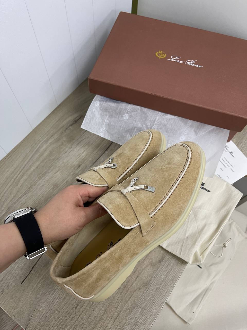 Трендовые лоферы Loro Piana BP-32730 Трендовые лоферы Loro Piana BP-32730