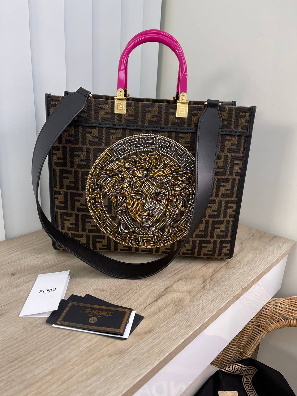 Трендовая женская сумка Fendi BP-14347 Трендовая женская сумка Fendi BP-14347