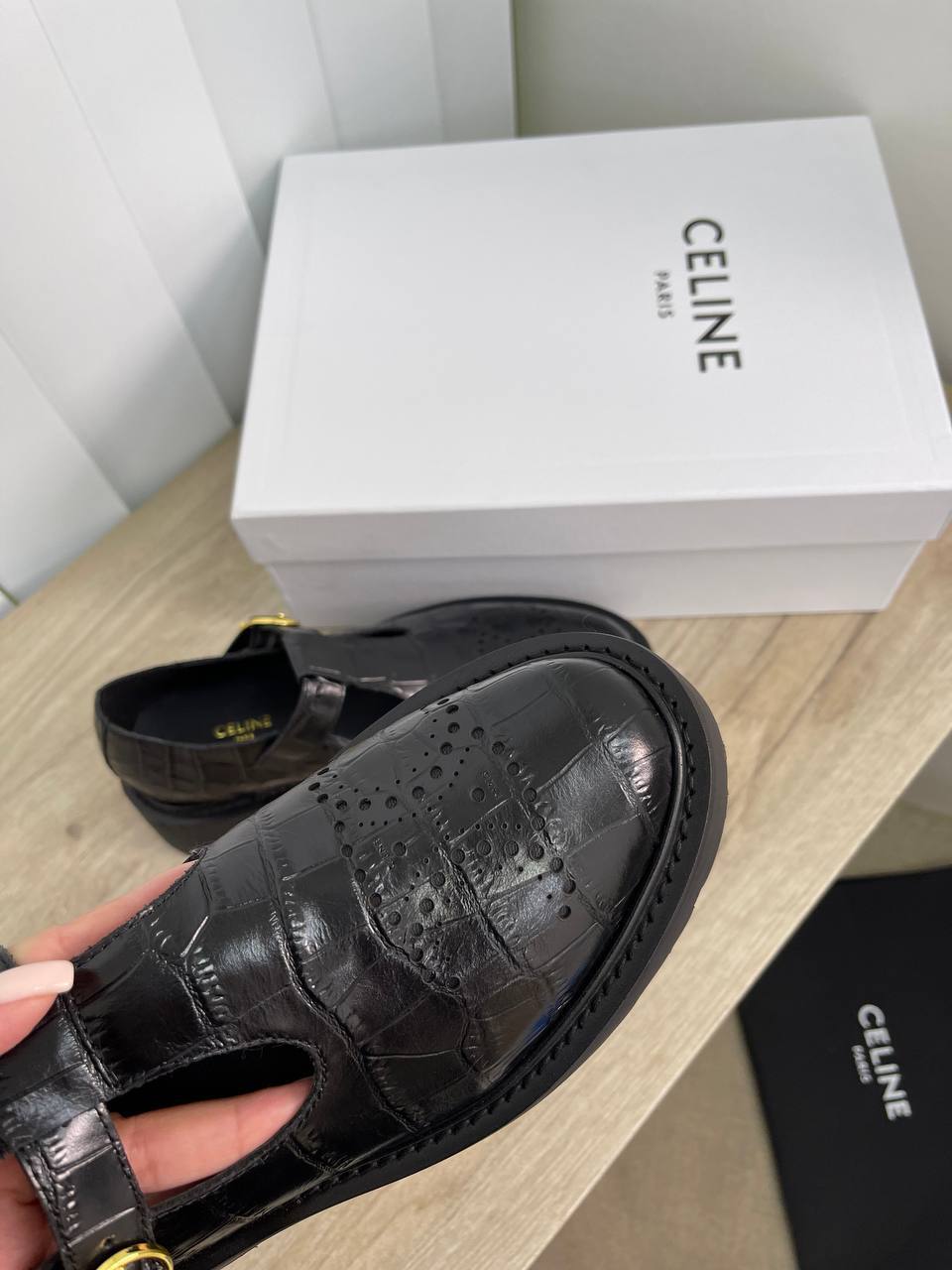 Трендовые дерби Celine BP-17517 Трендовые дерби Celine BP-17517
