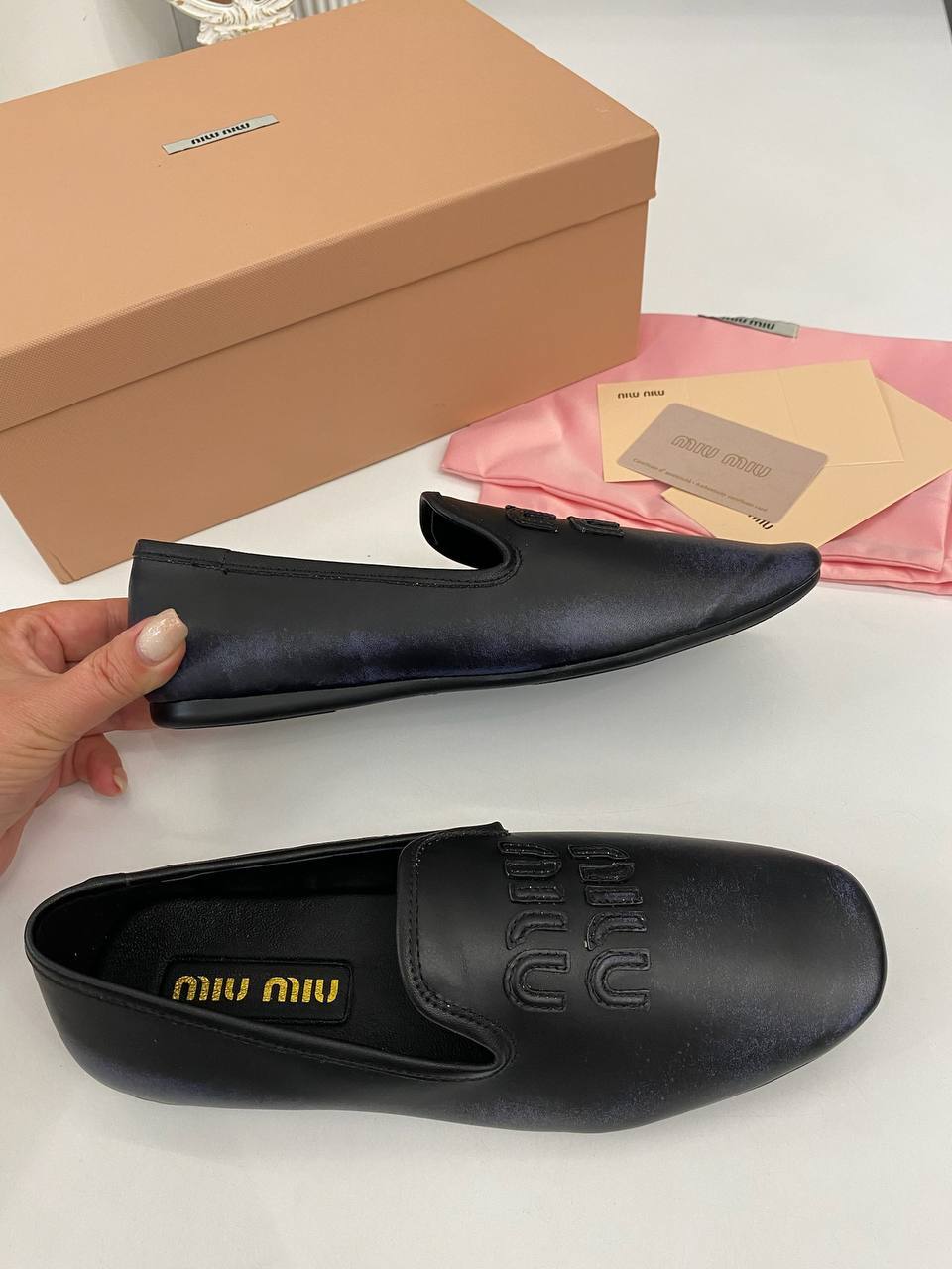 Лоферы трендовые Miu Miu BP-51693 Лоферы трендовые Miu Miu BP-51693