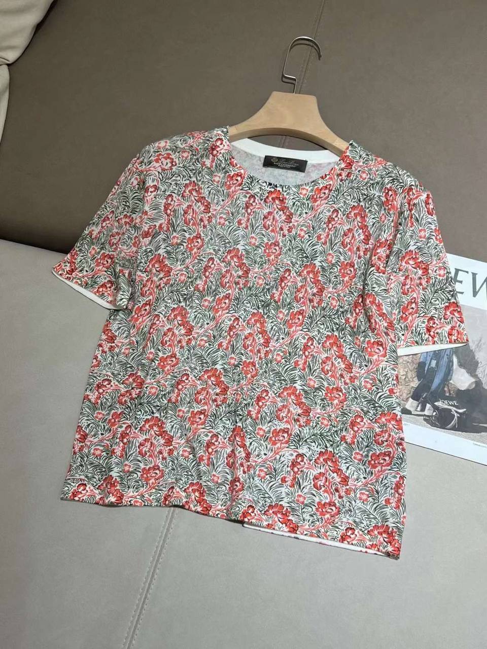 Повседневная футболка Loro Piana BP-34321 Повседневная футболка Loro Piana BP-34321