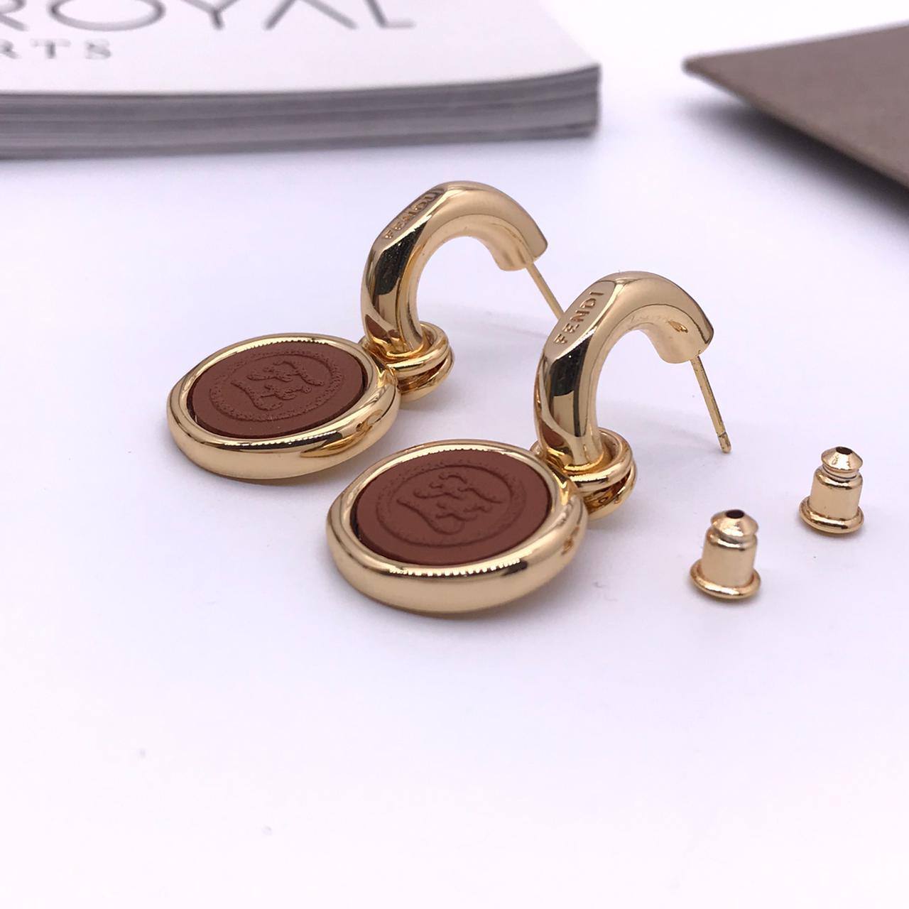 Элитные серьги Fendi BP-17285 Элитные серьги Fendi BP-17285