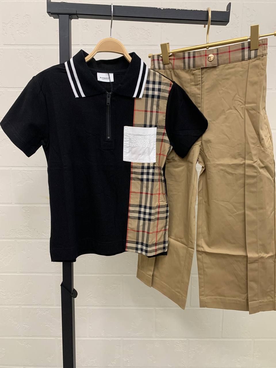 Поло из хлопка Burberry BP-52951 Поло из хлопка Burberry BP-52951