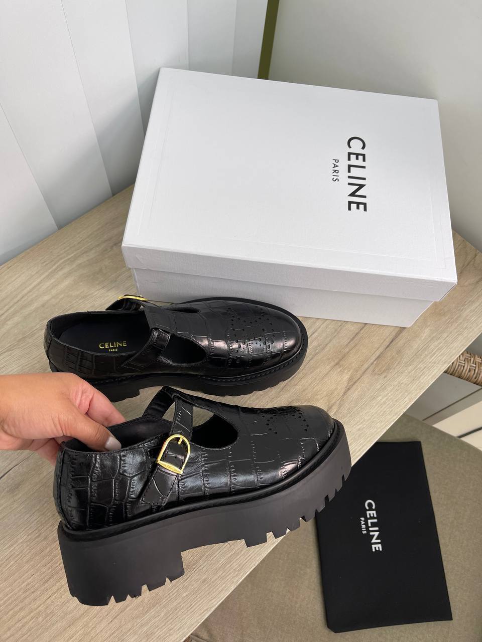 Трендовые дерби Celine BP-17517 Трендовые дерби Celine BP-17517