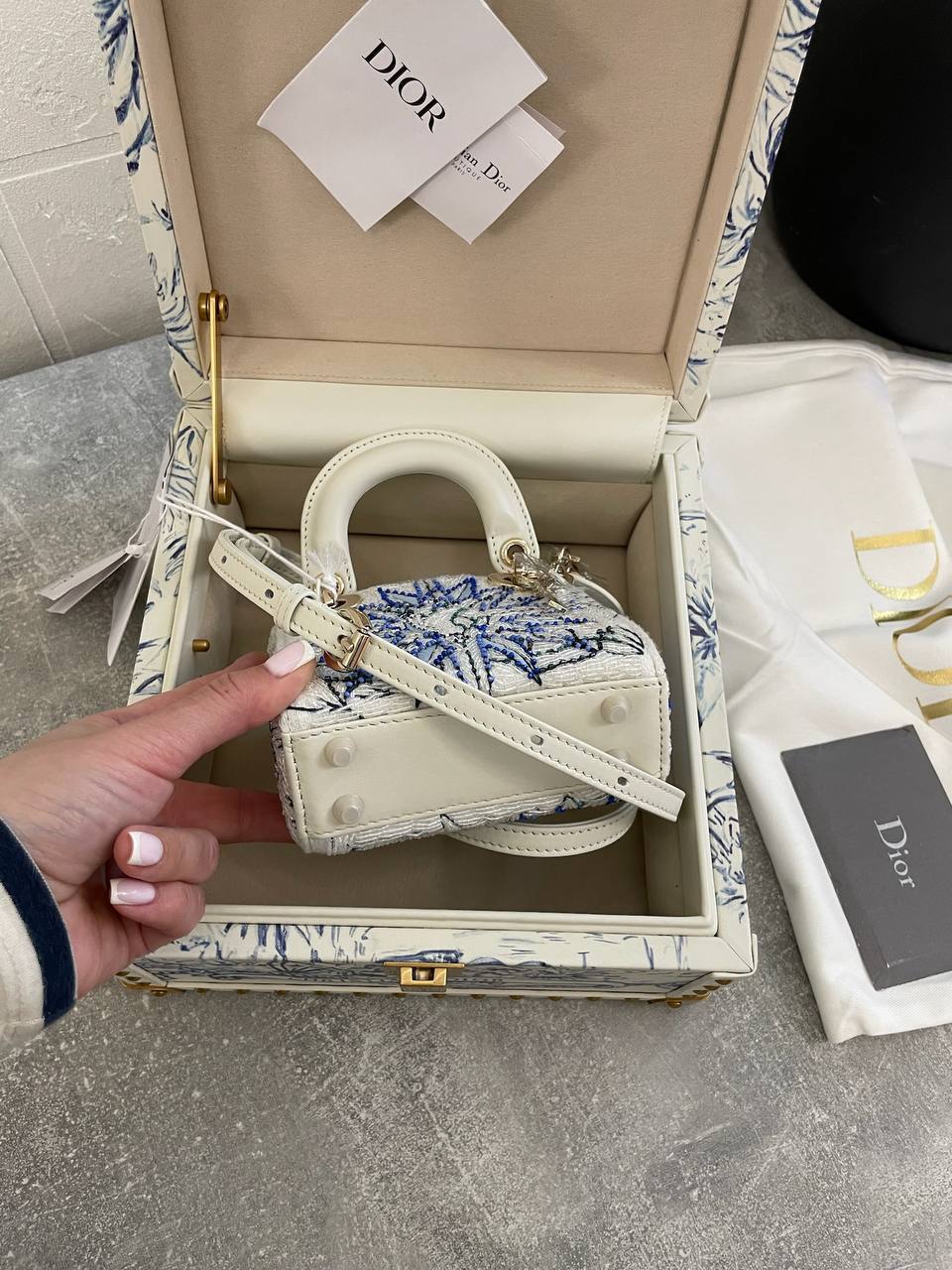 Элитная сумка Lady Dior от Christian Dior BP-49348 Элитная сумка Lady Dior от Christian Dior BP-49348