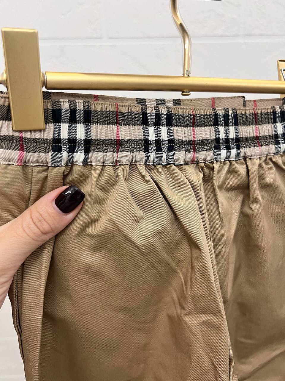 Брюки из премиального материала Burberry BP-52421 Брюки из премиального материала Burberry BP-52421