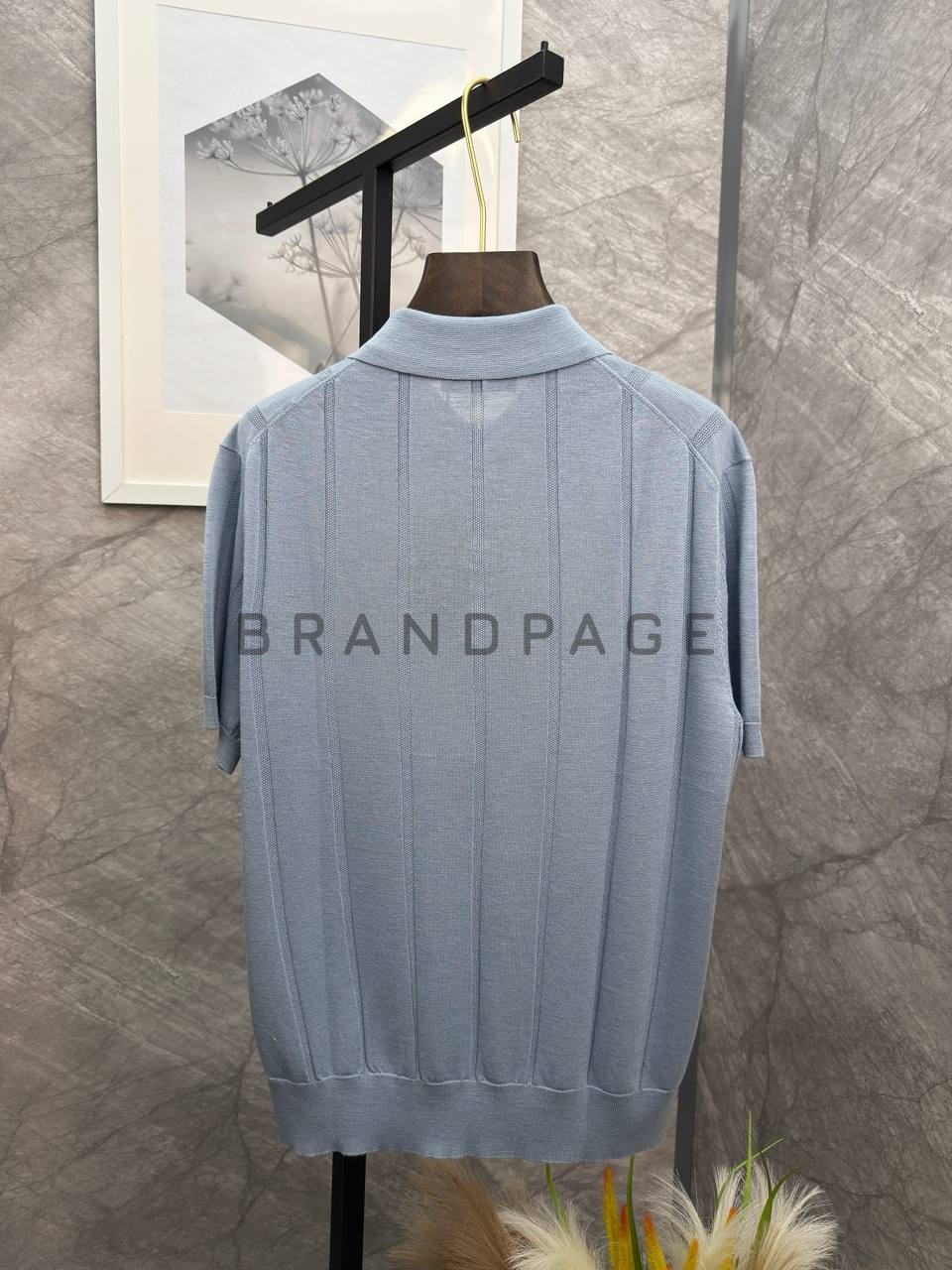 Поло из льна и вискозы Loro Piana BPLUX13000