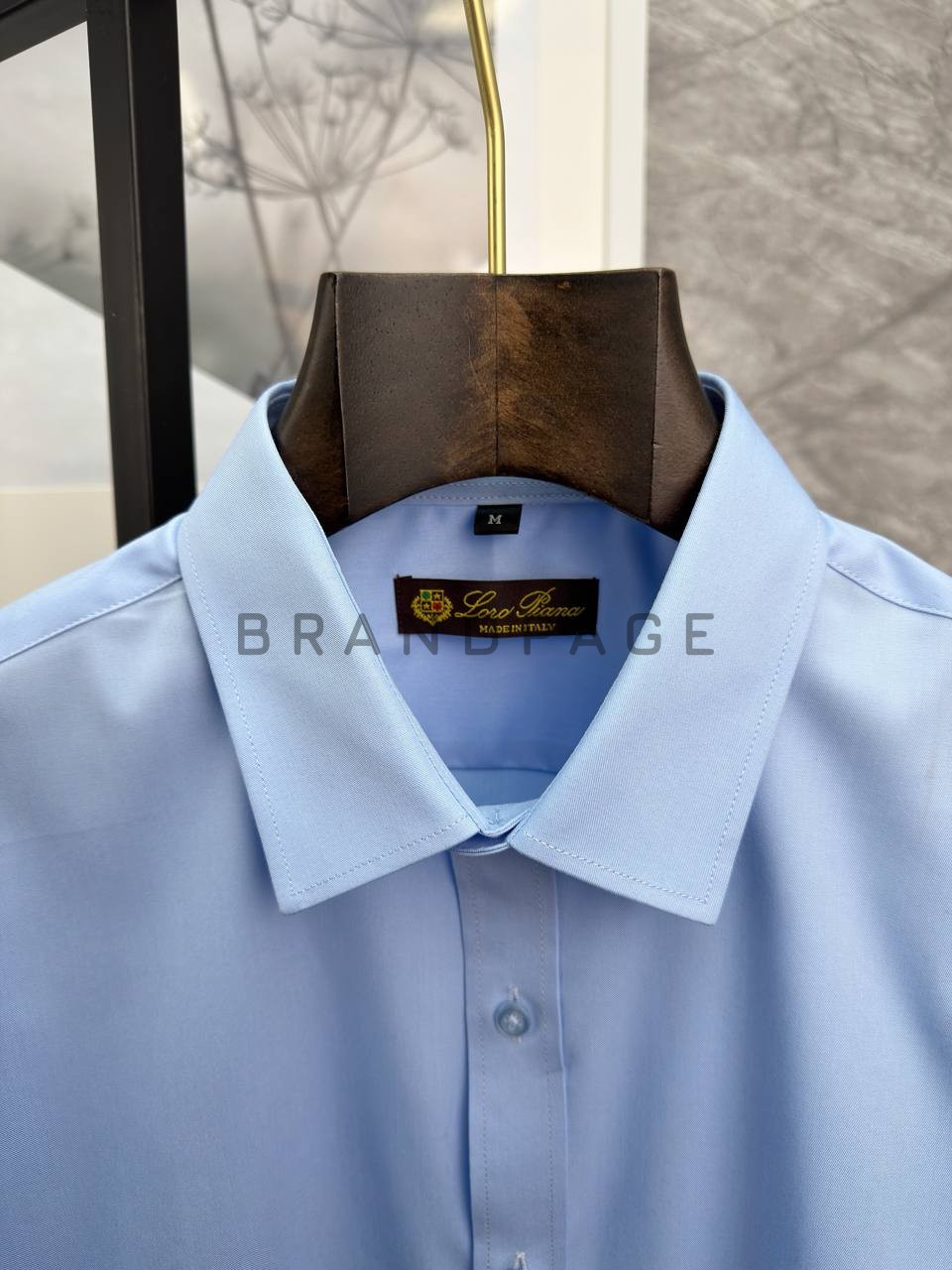 Рубашка хлопковая Loro Piana BPLUX13017