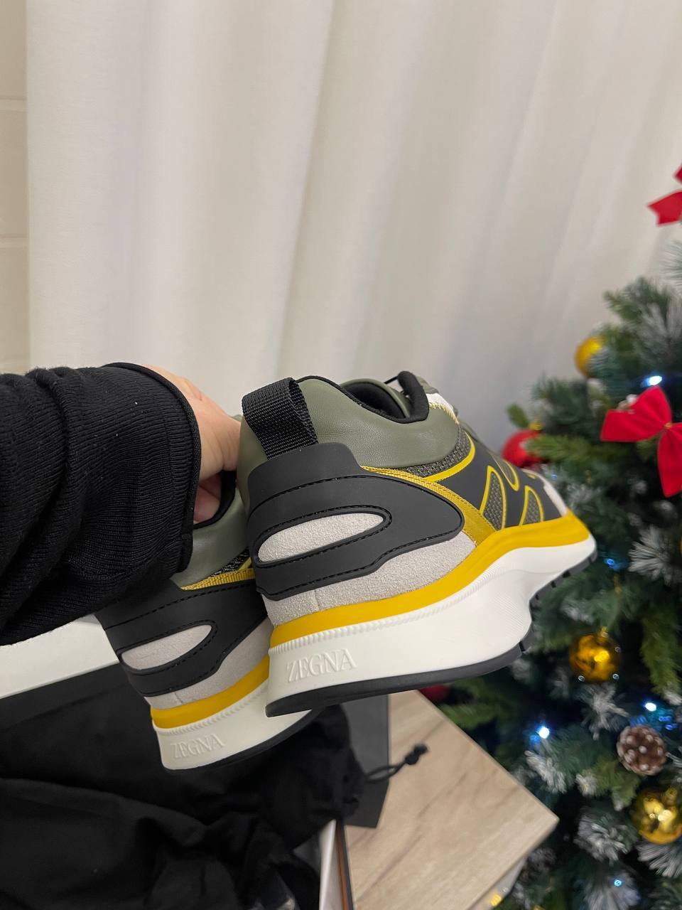 Лимитированные кроссовки ZEGNA BP-30192 Лимитированные кроссовки ZEGNA BP-30192