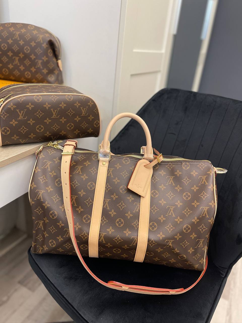 Дорожная сумка элитная 45 см Louis Vuitton BP-45848 Дорожная сумка элитная 45 см Louis Vuitton BP-45848