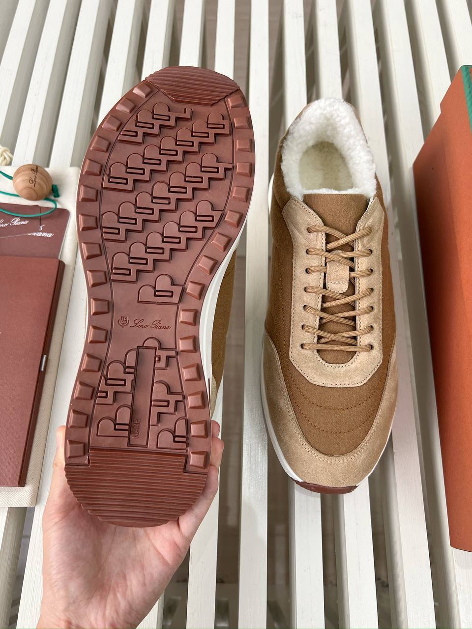 Кроссовки Loro Piana BP-42638 Кроссовки Loro Piana BP-42638