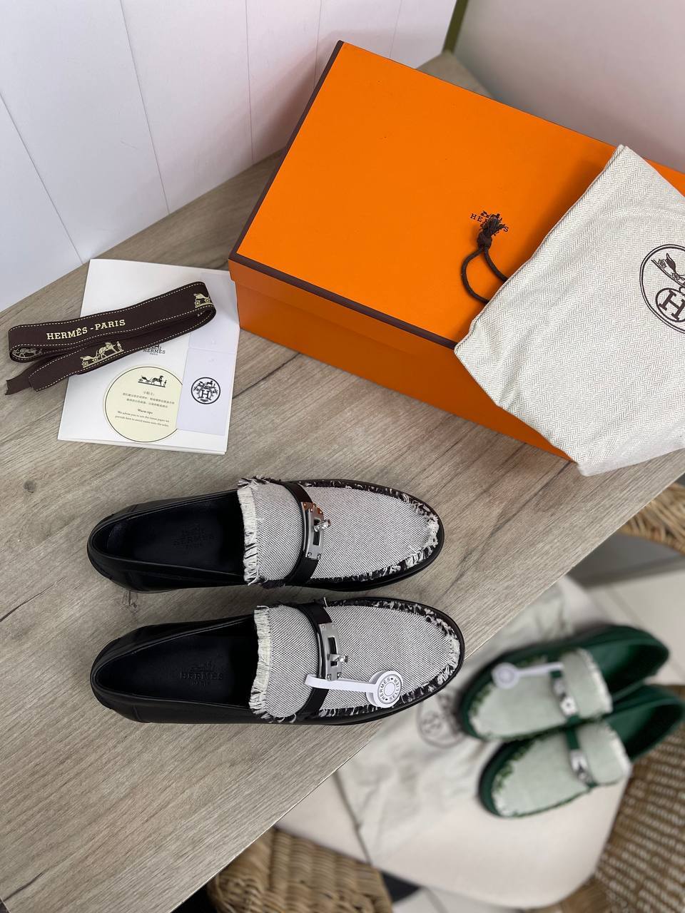 Трендовые туфли Hermes BP-34157 Трендовые туфли Hermes BP-34157