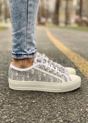 Кожаные кроссовки Christian Dior BPLUX12485 Кожаные кроссовки Christian Dior BPLUX12485