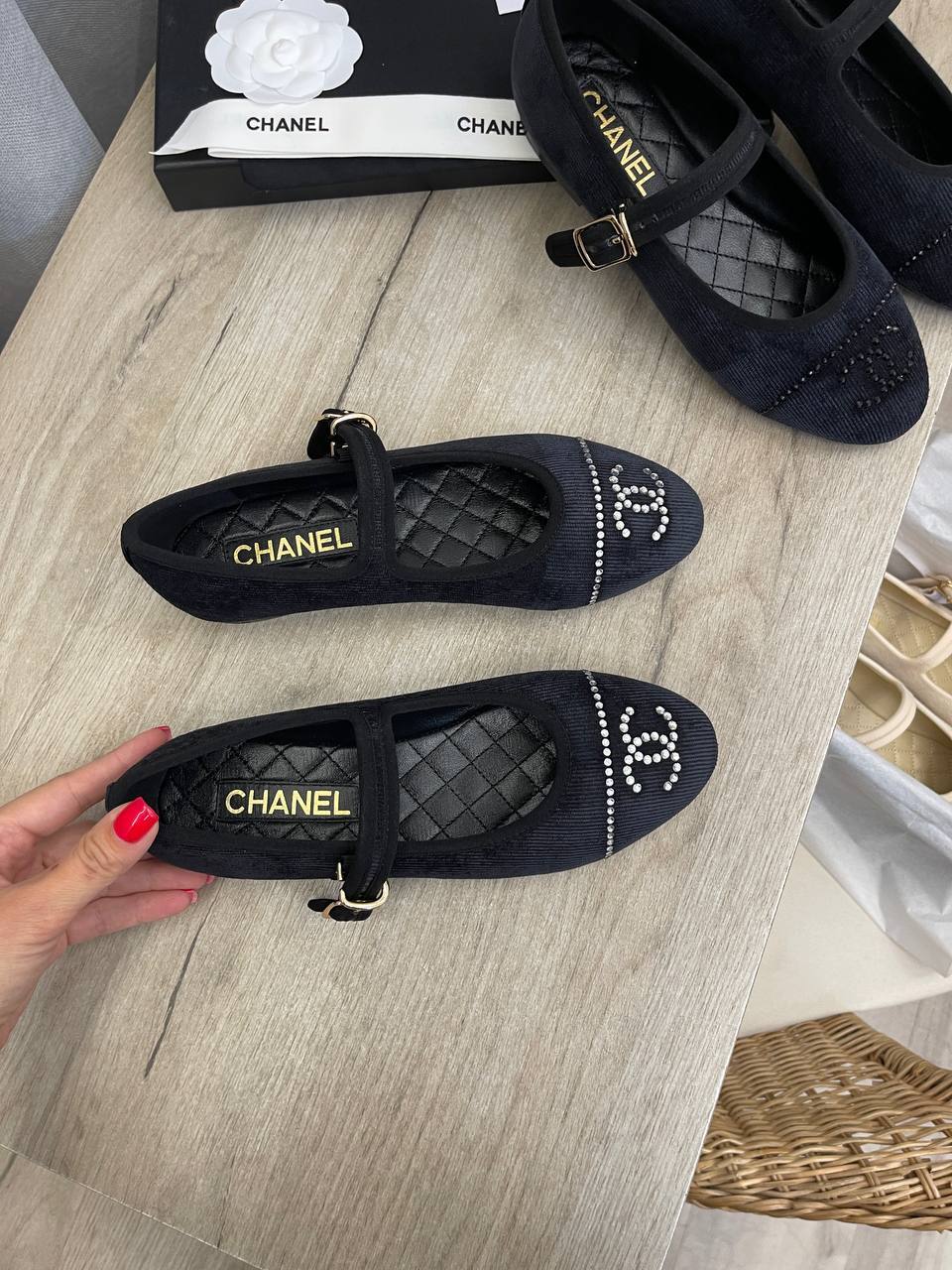 Балетки коллекционные Chanel BP-52658 Балетки коллекционные Chanel BP-52658