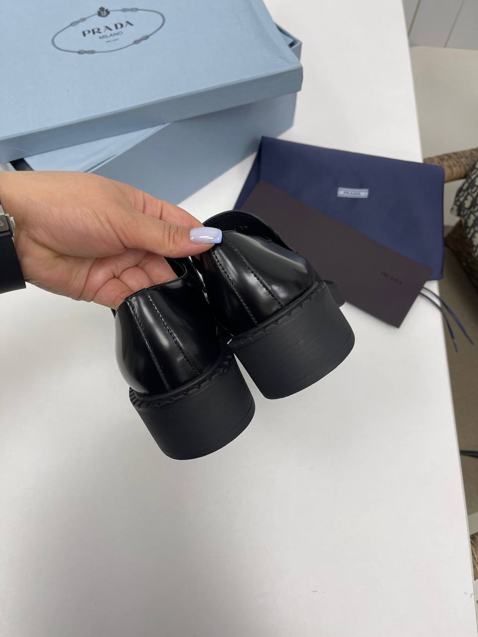 Премиум лоферы Prada BP-31832 Премиум лоферы Prada BP-31832