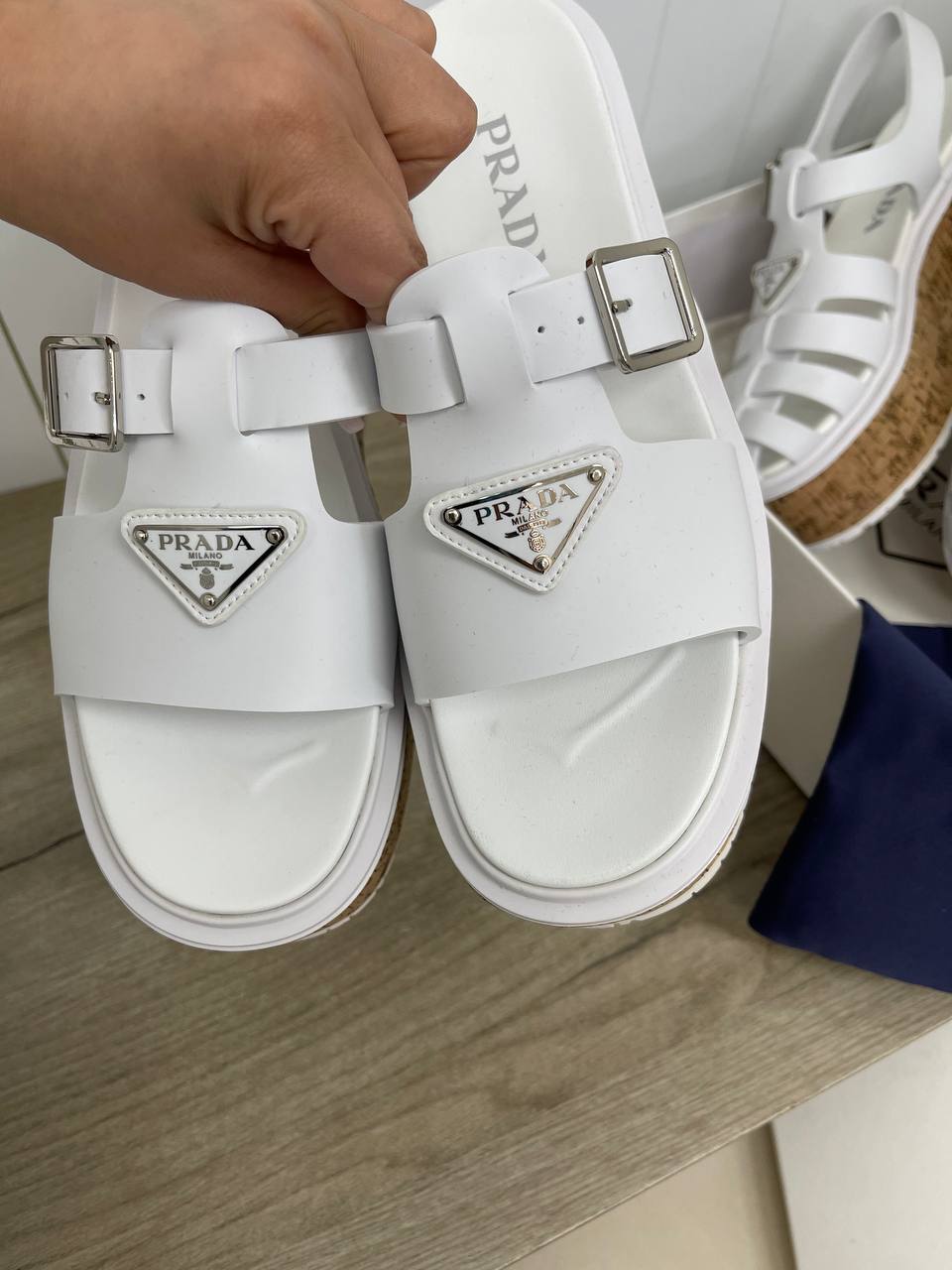 Трендовые мюли Prada BP-34859 Трендовые мюли Prada BP-34859