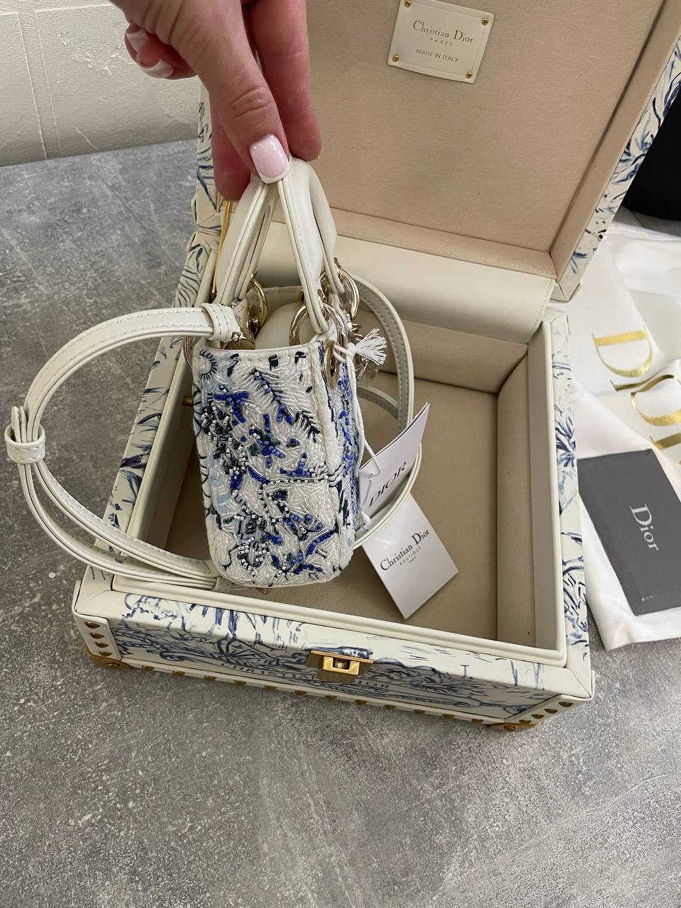 Элитная сумка Lady Dior от Christian Dior BP-49348 Элитная сумка Lady Dior от Christian Dior BP-49348