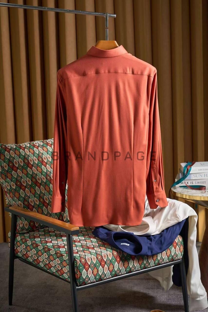 Рубашка хлопковая Kiton BPLUX5400 Рубашка хлопковая Kiton BPLUX5400