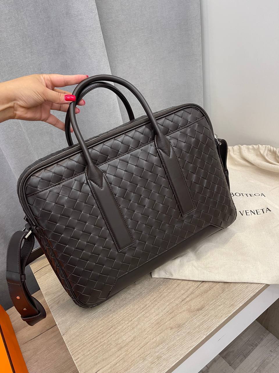 Мужская сумка премиум-класса Bottega Veneta BP-52917 Мужская сумка премиум-класса Bottega Veneta BP-52917