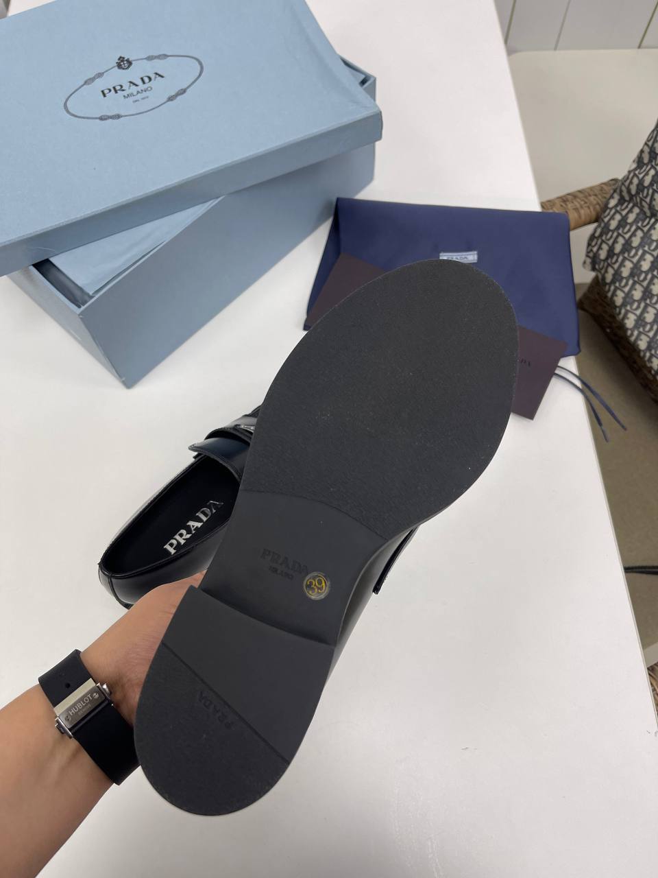 Премиум лоферы Prada BP-31832 Премиум лоферы Prada BP-31832