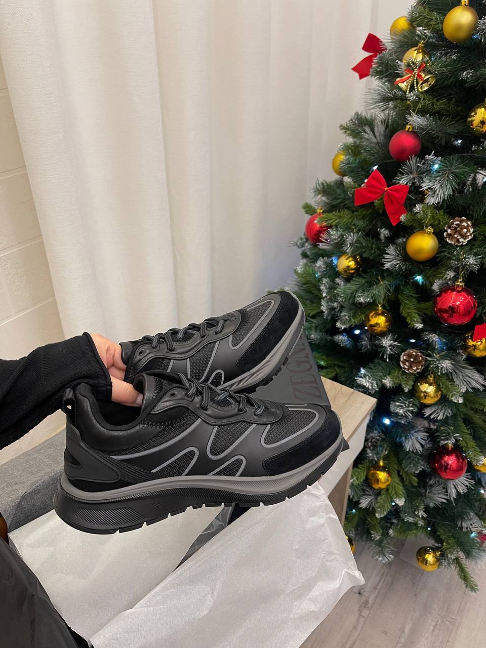 Стильные кроссовки ZEGNA BP-30194 Стильные кроссовки ZEGNA BP-30194