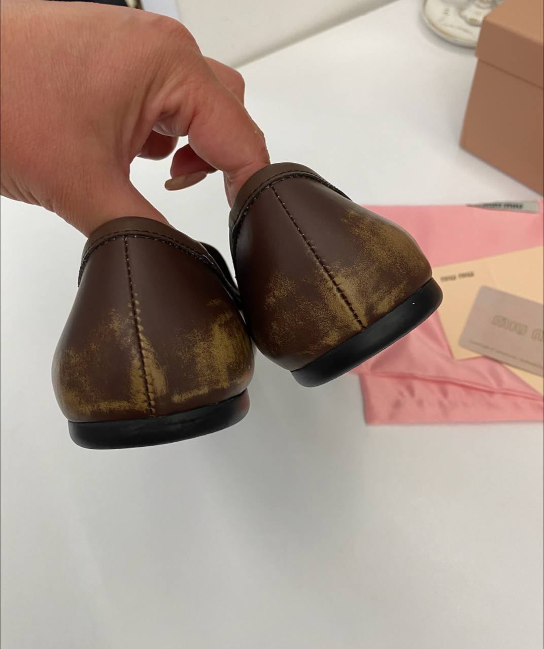 Miu Miu лоферы премиальные BP-51694 Miu Miu лоферы премиальные BP-51694