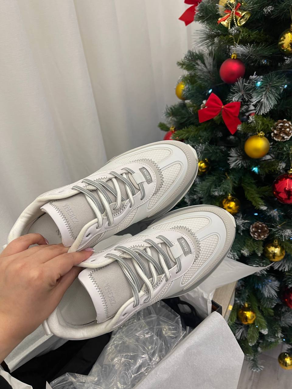 Кроссовки премиальные ZEGNA BP-30193 Кроссовки премиальные ZEGNA BP-30193