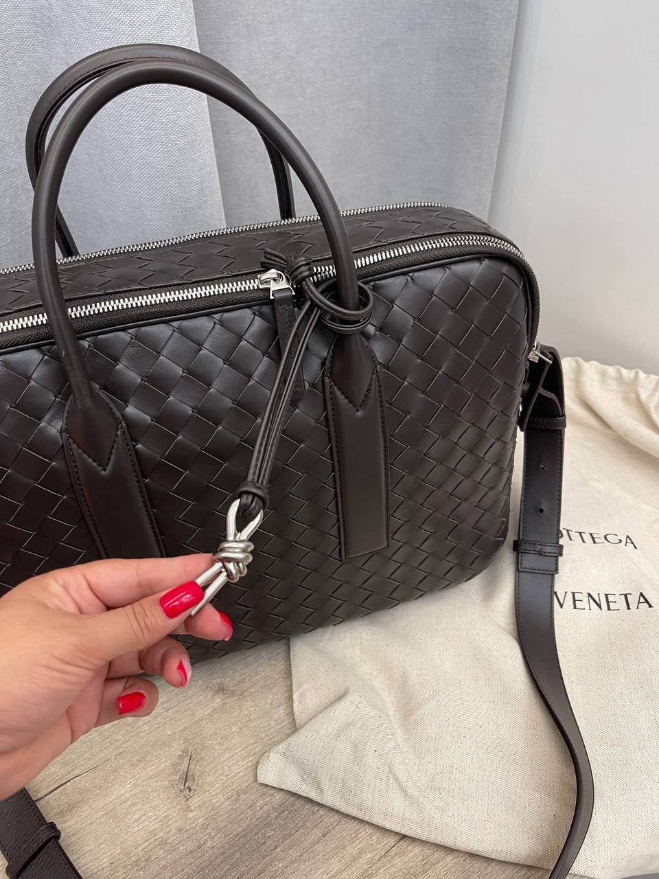 Мужская сумка премиум-класса Bottega Veneta BP-52917 Мужская сумка премиум-класса Bottega Veneta BP-52917