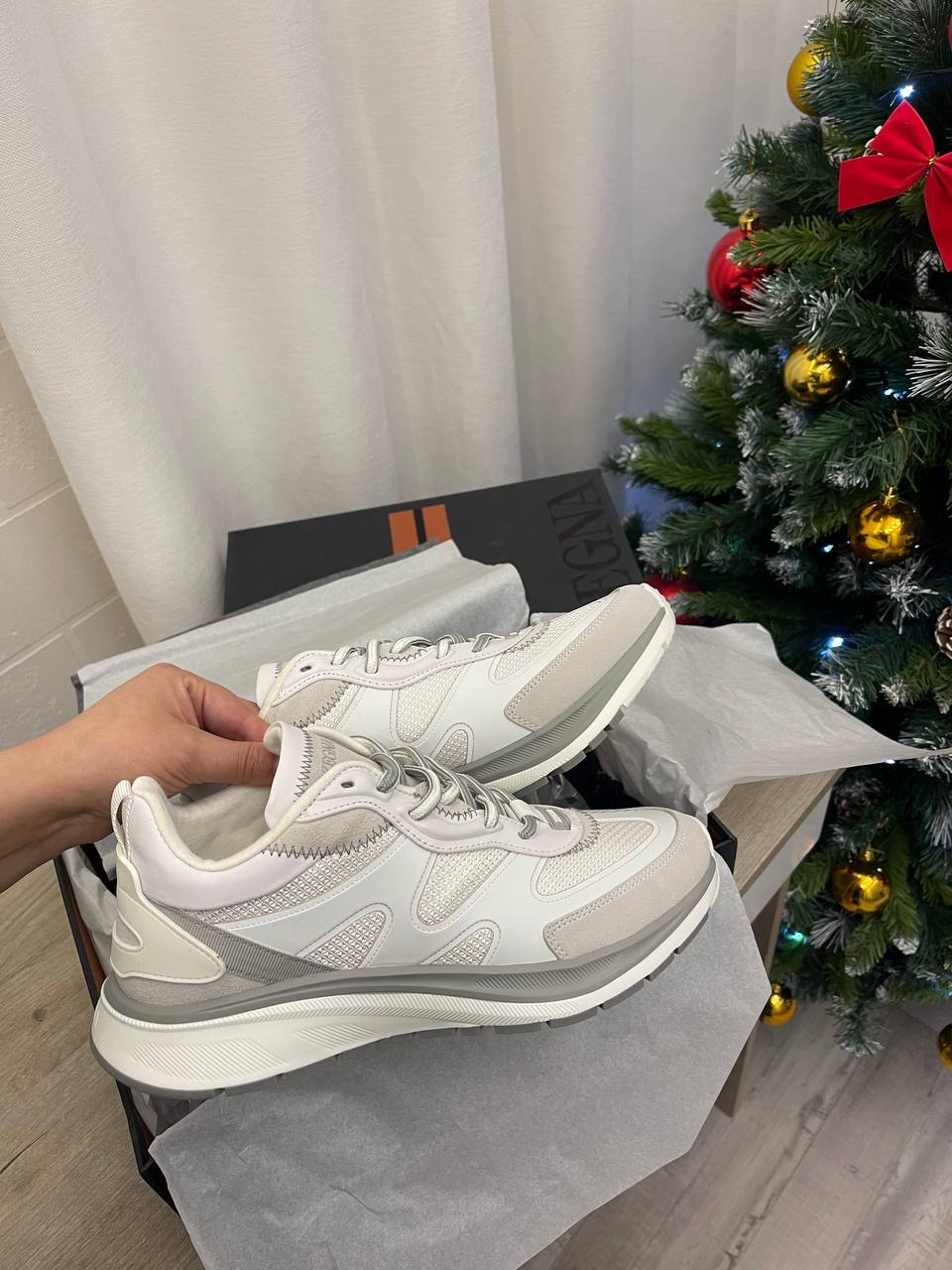 Кроссовки премиальные ZEGNA BP-30193 Кроссовки премиальные ZEGNA BP-30193