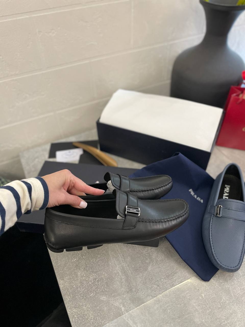 Мокасины лимитированные Prada BP-49129 Мокасины лимитированные Prada BP-49129