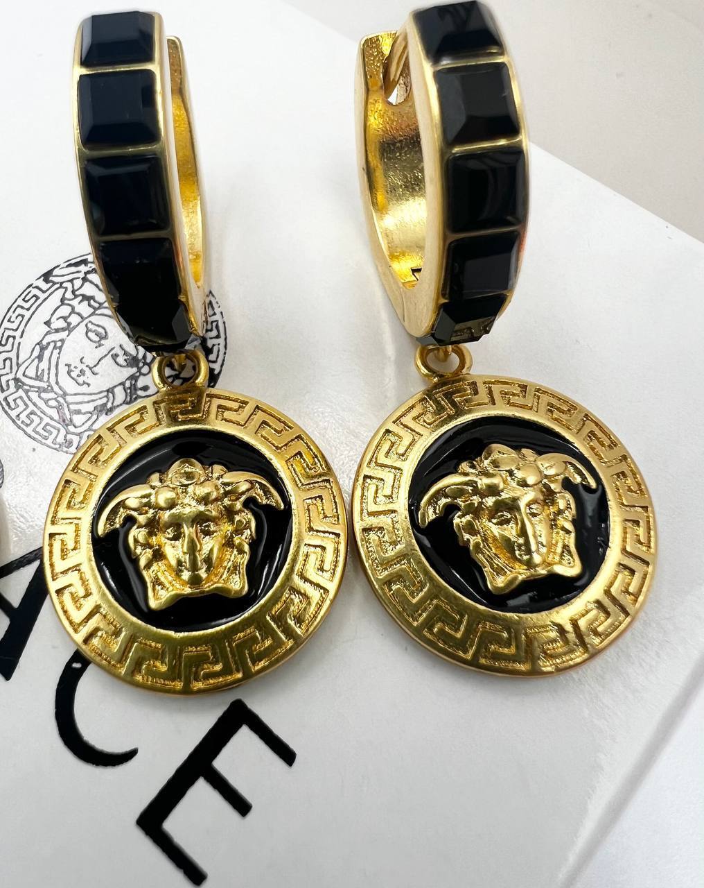 Коллекционные серьги Versace BP-50266 Коллекционные серьги Versace BP-50266