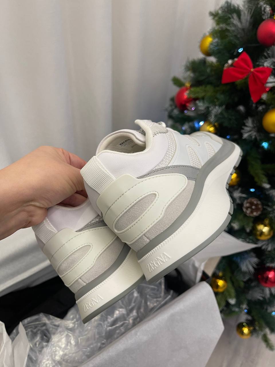 Кроссовки премиальные ZEGNA BP-30193 Кроссовки премиальные ZEGNA BP-30193