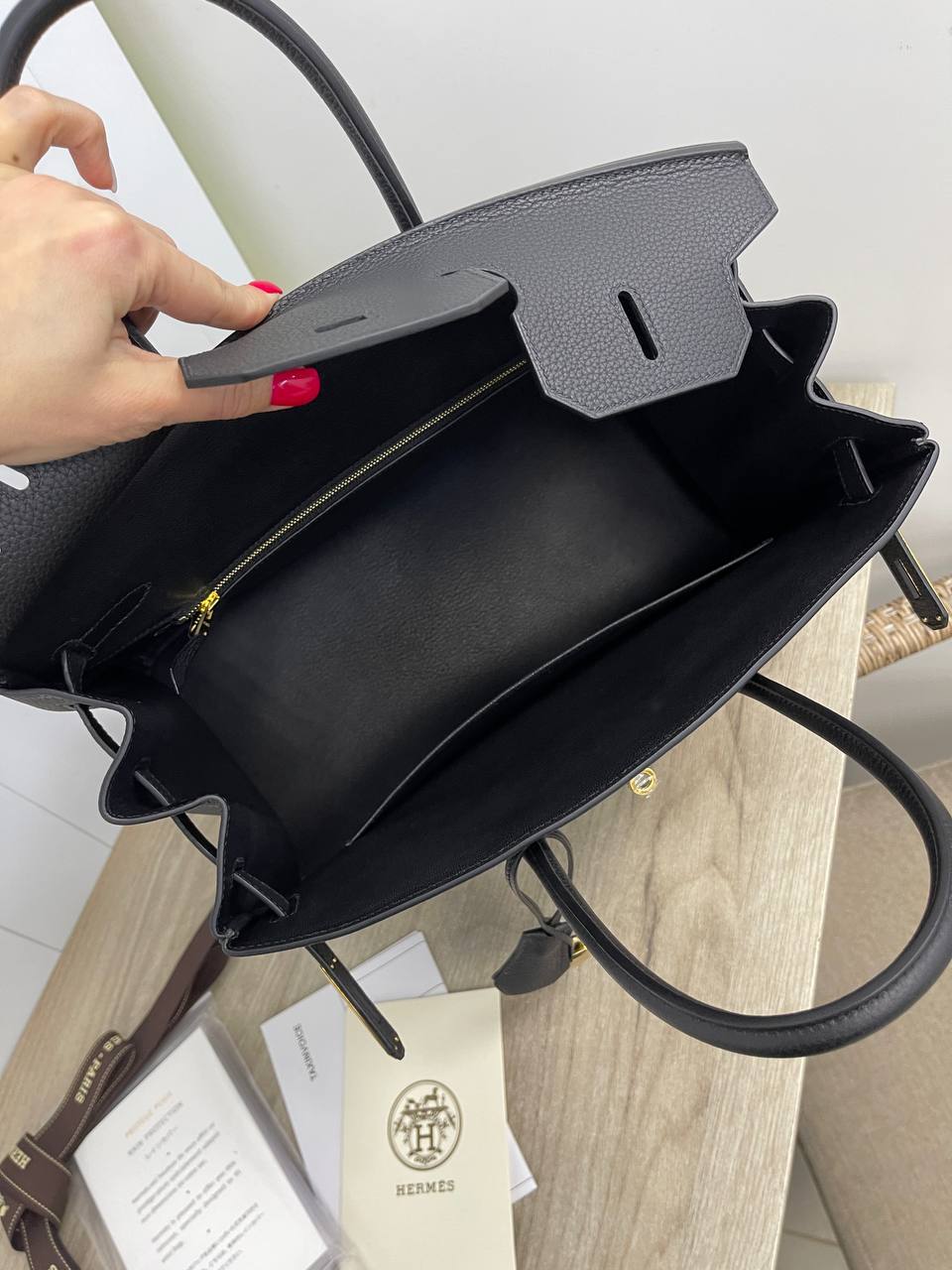 Элитная сумка Hermes женская Birkin, 35, togo BP-29918 Элитная сумка Hermes женская Birkin, 35, togo BP-29918