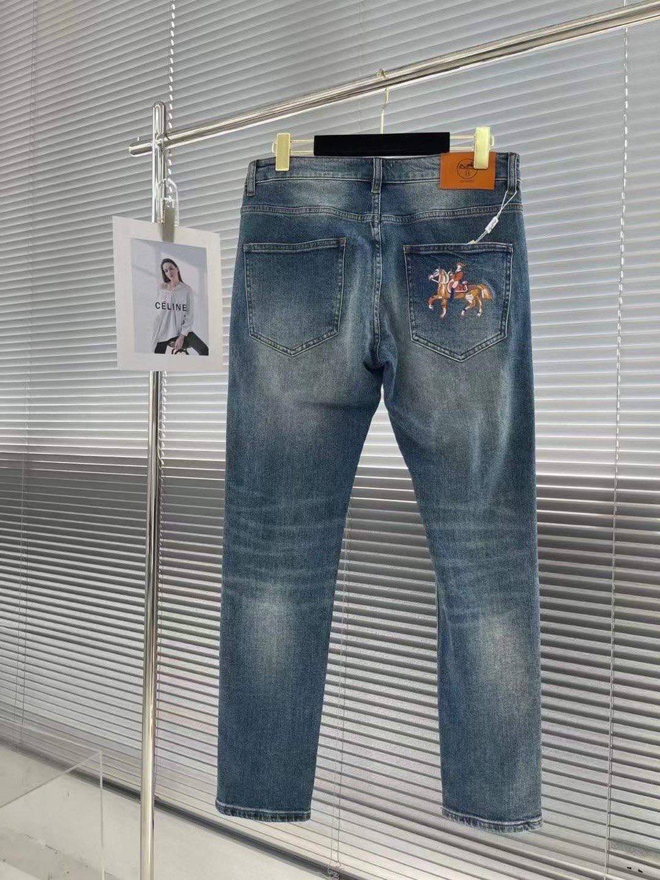 Джинсы Hermes BP-21881 премиум-класса Джинсы Hermes BP-21881 премиум-класса