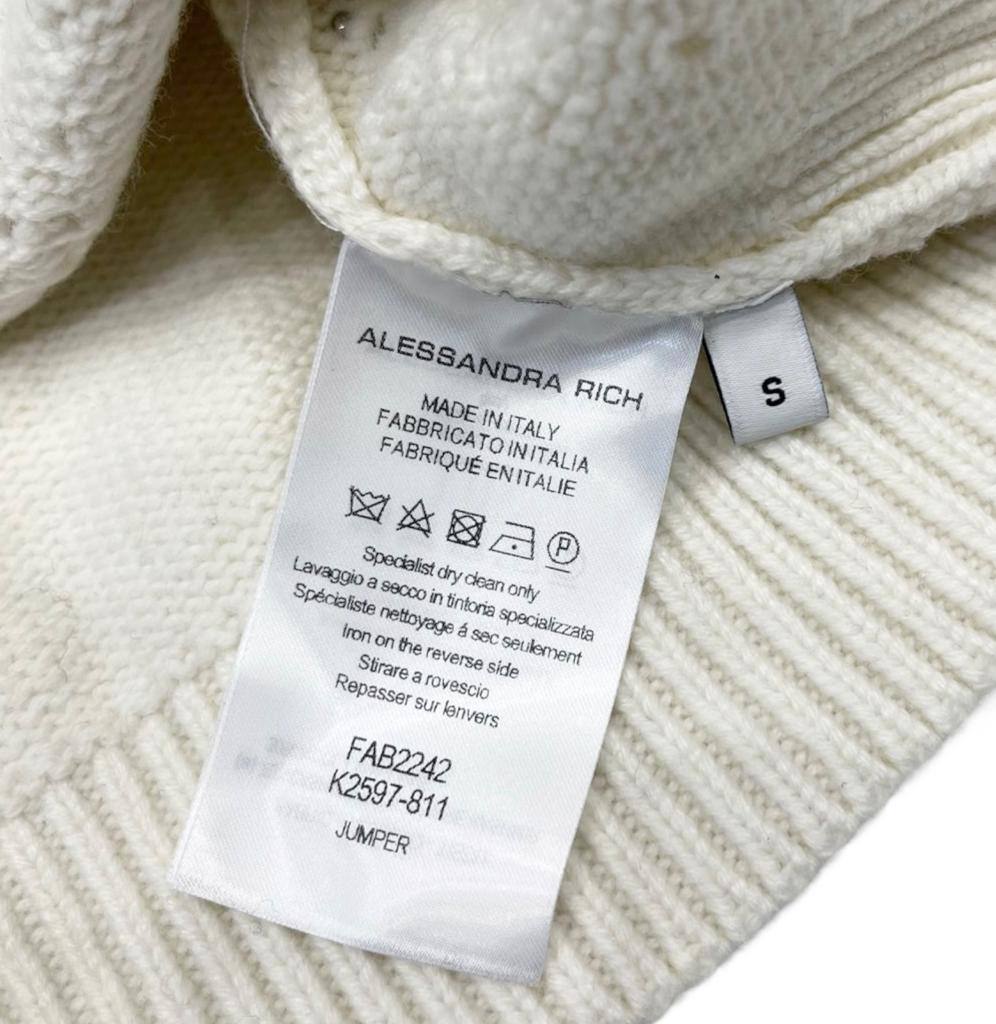 Alessandra Rich BP-23279 дизайнерский кардиган Alessandra Rich BP-23279 дизайнерский кардиган