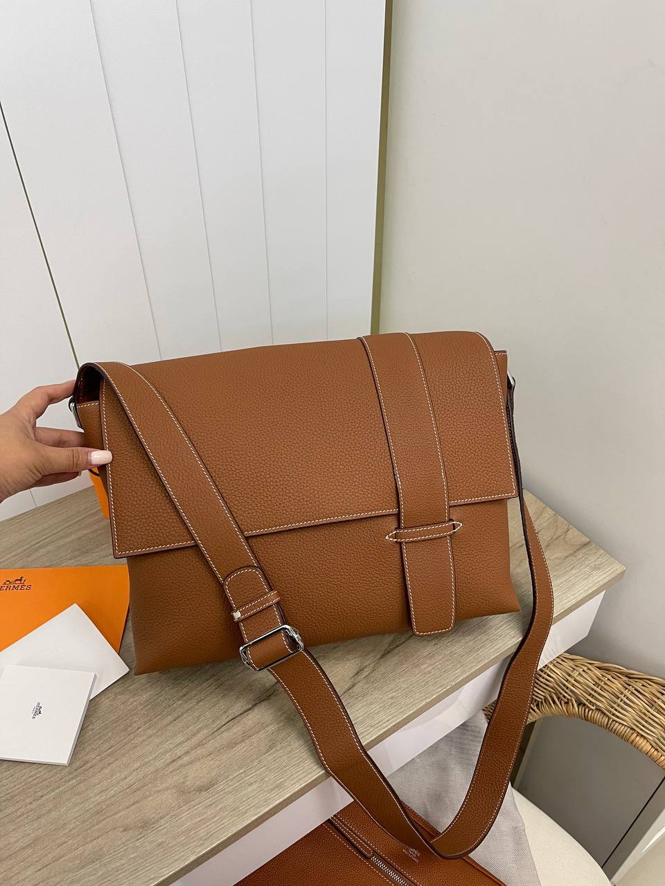 Hermes сумка мужская стильная BP-18253 Hermes сумка мужская стильная BP-18253