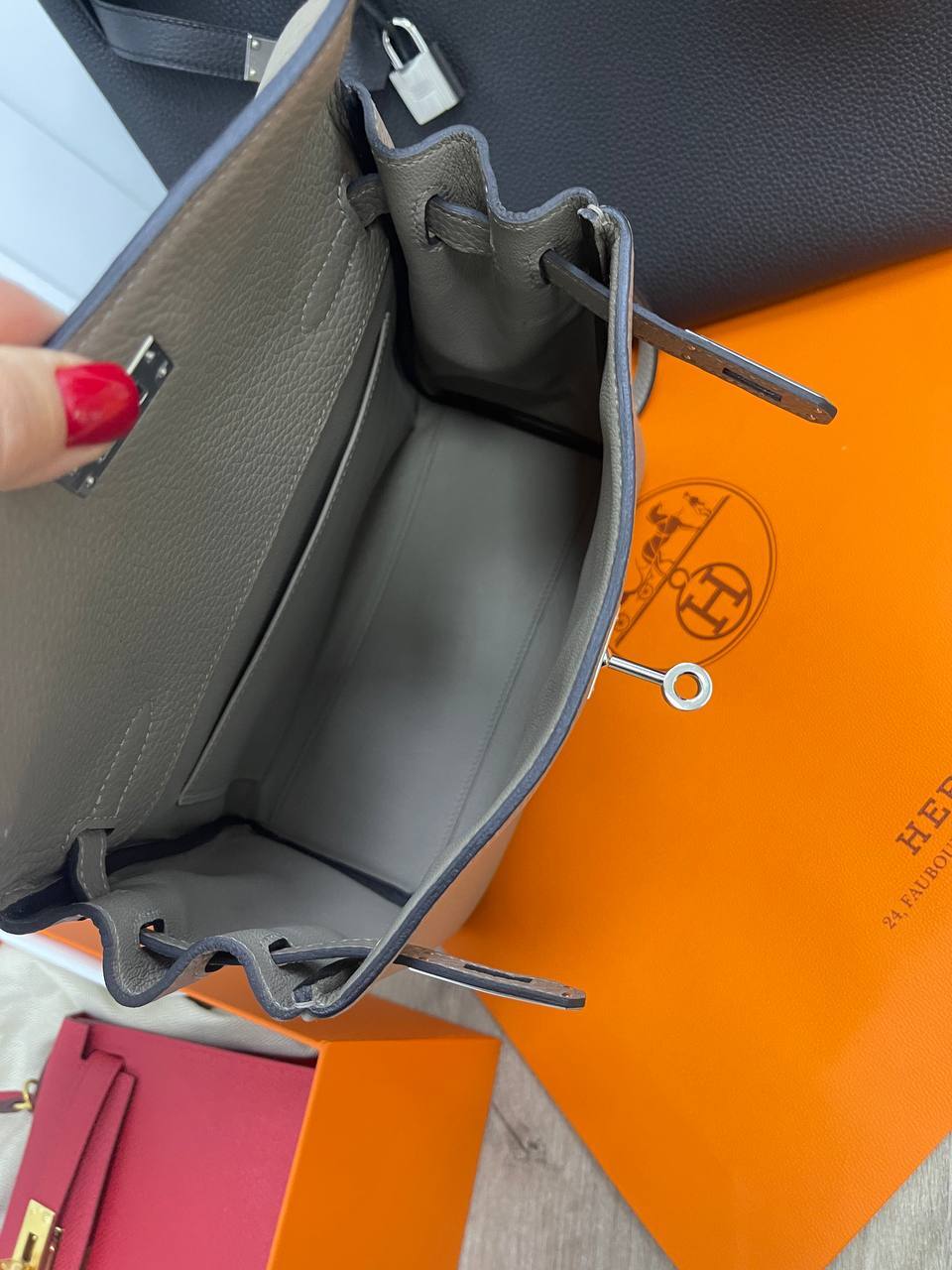 Мягчайший рюкзачок коллекционный Togo leather Hermes BP-23648 Мягчайший рюкзачок коллекционный Togo leather Hermes BP-23648