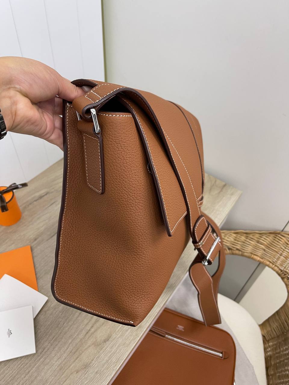 Hermes сумка мужская стильная BP-18253 Hermes сумка мужская стильная BP-18253