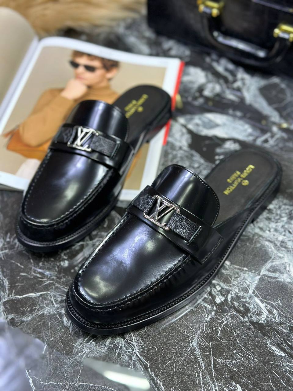 Дизайнерские мюли Louis Vuitton BP-35940 Дизайнерские мюли Louis Vuitton BP-35940