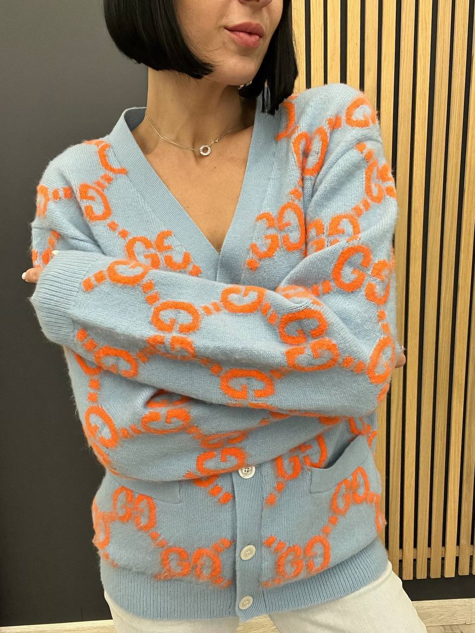 Трендовый кардиган Gucci BP-50448 Трендовый кардиган Gucci BP-50448