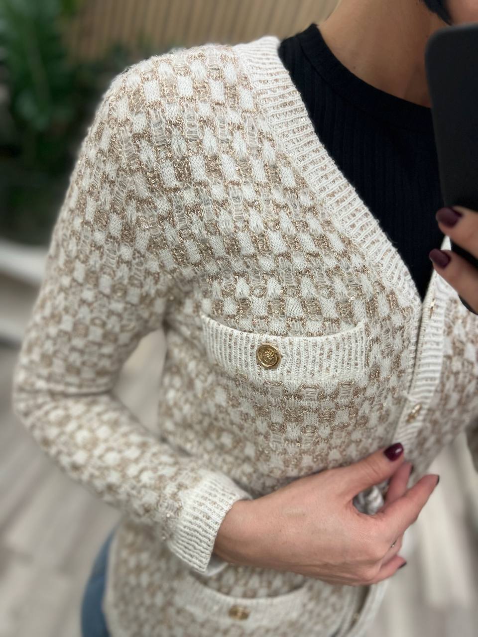 Chanel BP-41748 кардиган премиальный Chanel BP-41748 кардиган премиальный