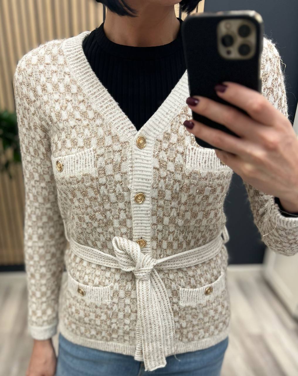 Chanel BP-41748 кардиган премиальный Chanel BP-41748 кардиган премиальный